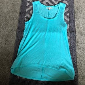 One day sale! Express one 11 blue long cotton tank